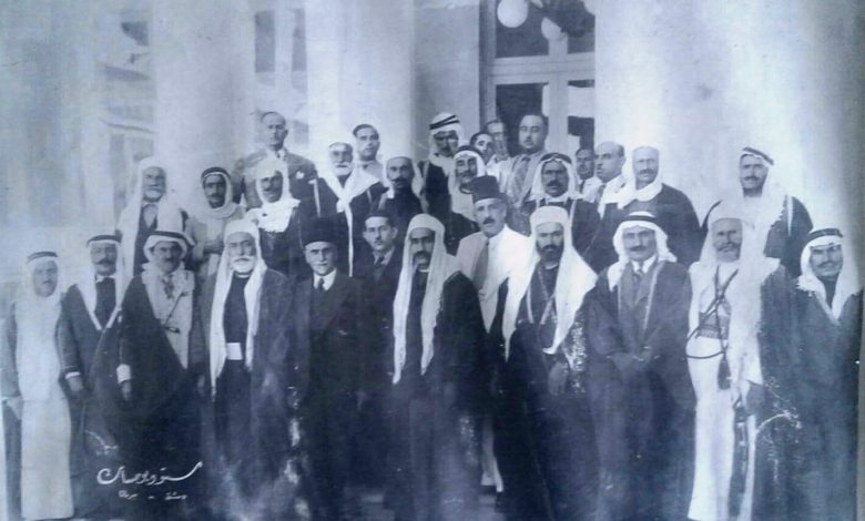 دمشق - بمناسبة عودة الوفد السوري من مفاوضات باريس 1936