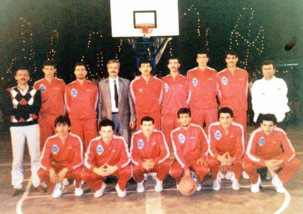 التاريخ السوري المعاصر - المنتخب السوري لكرة السلة في الهند عام 1990
