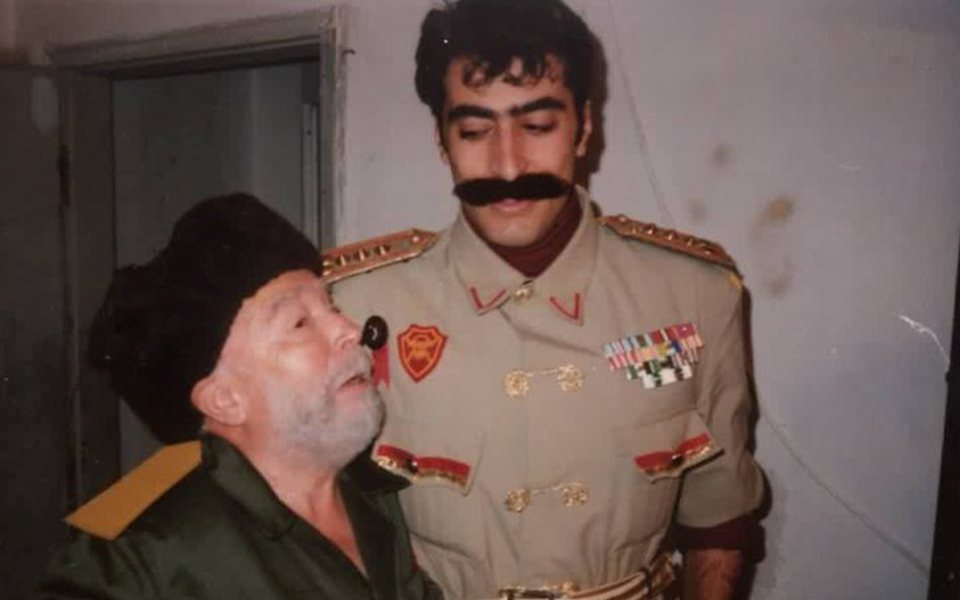 الفنان محمد طرقجي وباسم ياخور في مسلسل ليلة القبض على عليش (1)