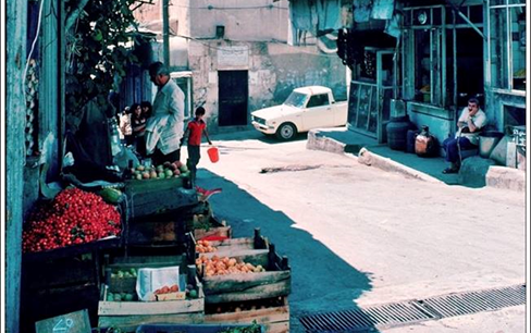 دمشق 1983 - الصالحية سوق الجمعة .. نزلة الشركسية والمسجد الجديد