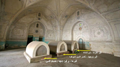 دمشق – غرفة أضرحة المدرسة الشامية الحسامية  (13)
