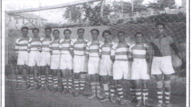 دمشق - فريق نادي قاسيون الأول في ملعب بردى عام 1935