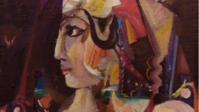 الملكة زنوبيا .. لوحة للفنان أحمد مادون (3)