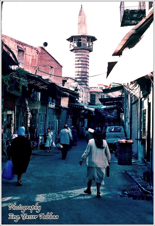 التاريخ السوري المعاصر - محلة العقيبة .. حي العمارة ومسجد التوبة في دمشق عام 1983