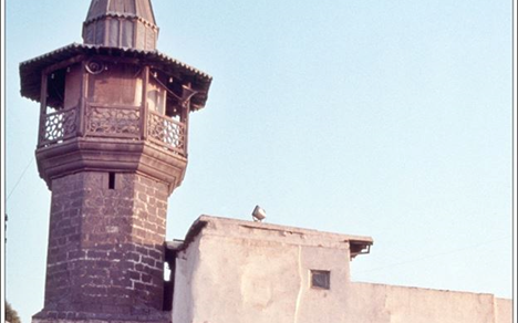 دمشق 1983 - مسجد الباشورة في الشاغور