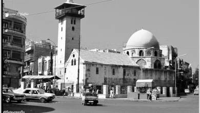 دمشق 1983 - المدرسة الماردانية - جامع الجسر الأبيض
