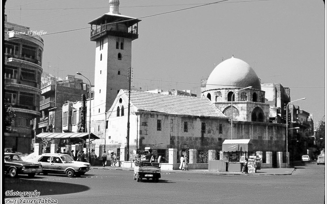 دمشق 1983 - المدرسة الماردانية - جامع الجسر الأبيض