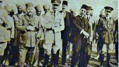 دمشق 1919 - رضا الركابي ومحمد علي العابد