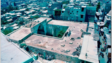 دمشق - البيمارستان القيمري في حي الصالحية عام 1983