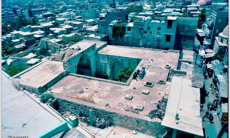 دمشق - البيمارستان القيمري في حي الصالحية عام 1983