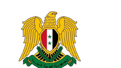 شعار الجمهورية العربية السورية في عام 1980