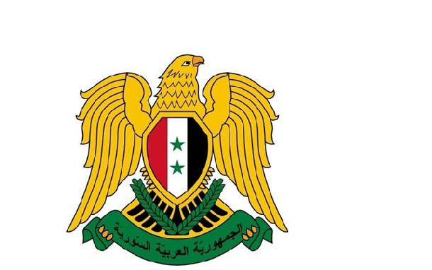 شعار الجمهورية العربية السورية في عام 1980