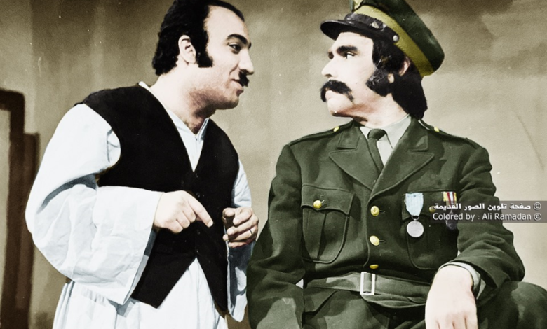 التاريخ السوري المعاصر - ياسر العظمة مع عصام عبه جي 1973 ..صور تاريخية ملونة