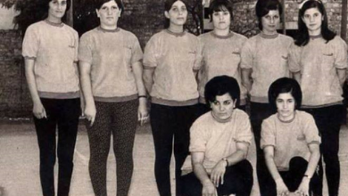 أول فريق لنادي محردة لفئة السيدات عام 1968