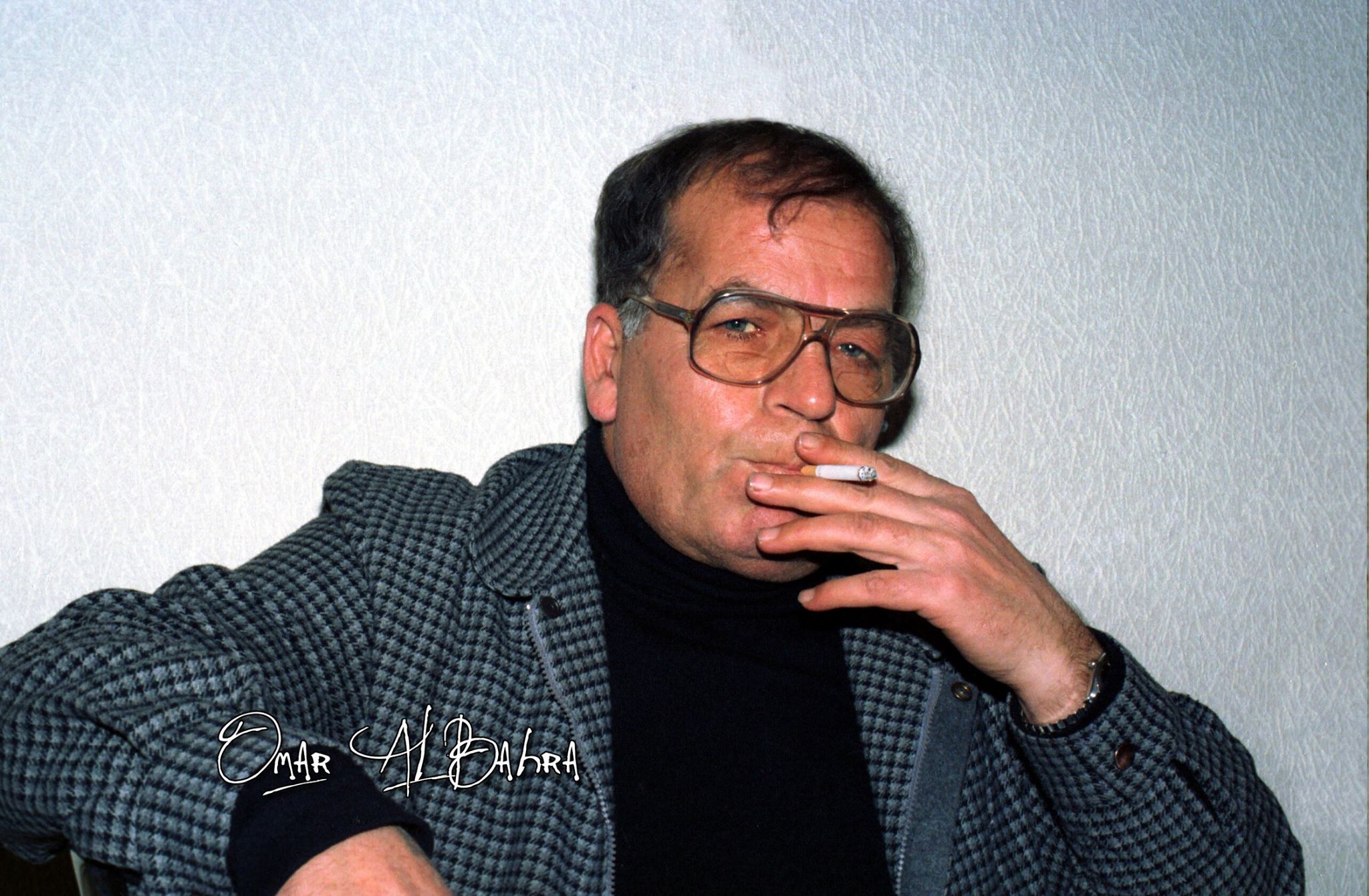 الشاعر محمد الماغوط بعدسة عمر البحرة (1)