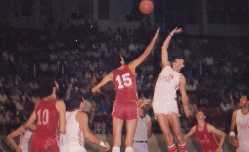 حلب 1986- منتخب سوريا للرجال في بطولة العالم العسكرية  