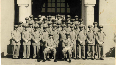 طلبة الكلية العسكرية في حمص عام 1952