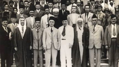 المشاركون في مؤتمر بلودان الأول 1937