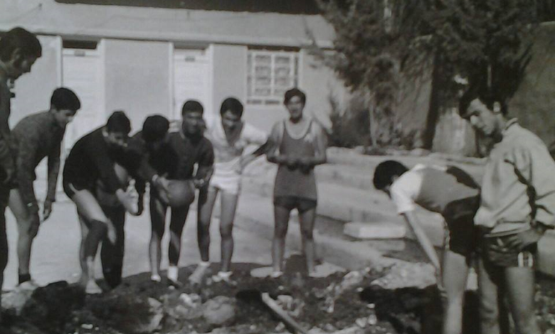 دمشق 1971- نادي الغوطة قبل إشادة فندق الميريديان