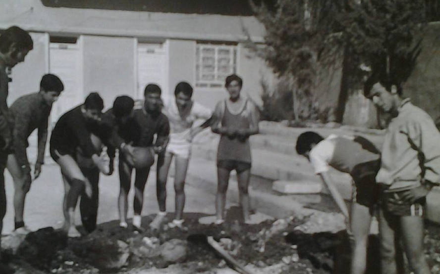 دمشق 1971- نادي الغوطة قبل إشادة فندق الميريديان