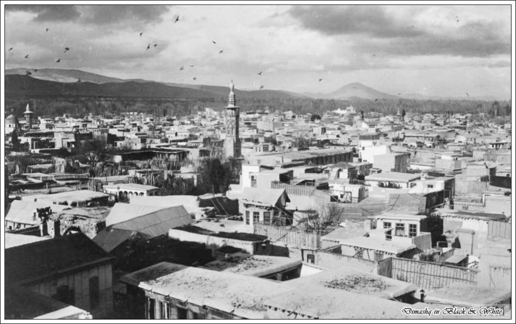 دمشق 1918 - منظر عام (1)