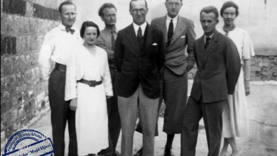 أعضاء البعثة الدانماركية التي عملت في قلعة حماة 1931 - 1938