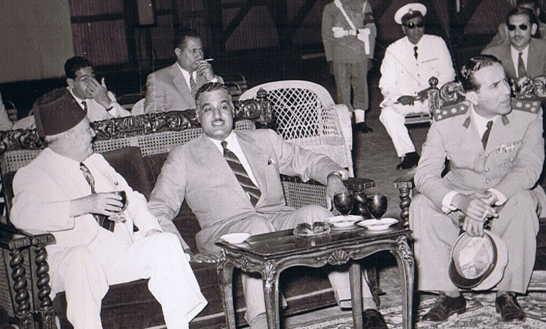 التاريخ السوري المعاصر - سعيد الغزي وجمال عبد الناصر في القاهرة 1954