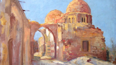 دمشق 1934 .. لوحة للفنان ميشيل كرشة (3)