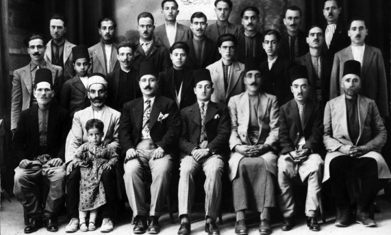 Die erste Hilfsorganisation im Viertel Al-Salheya in Damaskus 1933