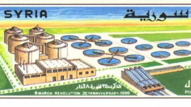 طوابع سورية 1998 – ‎ الذكرى 35 لثورة 8 آذار