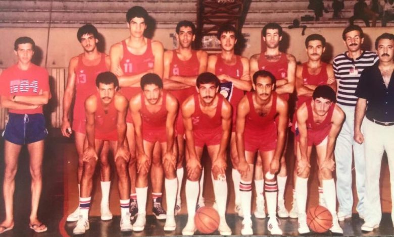 فريق نادي الجيش المشارك ببطولة العالم العسكرية بالسنغال عام 1983