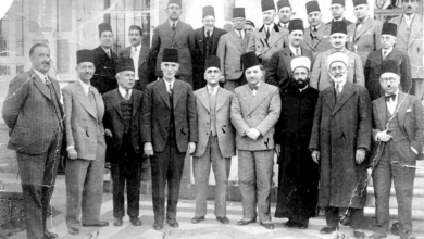 أعضاء الكتلة الوطنية في حمص عام 1934