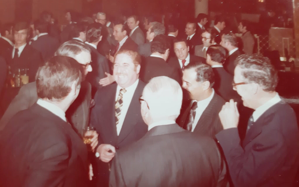 ناجي جميل وأحمد عنتر في سبعينيات القرن العشرين