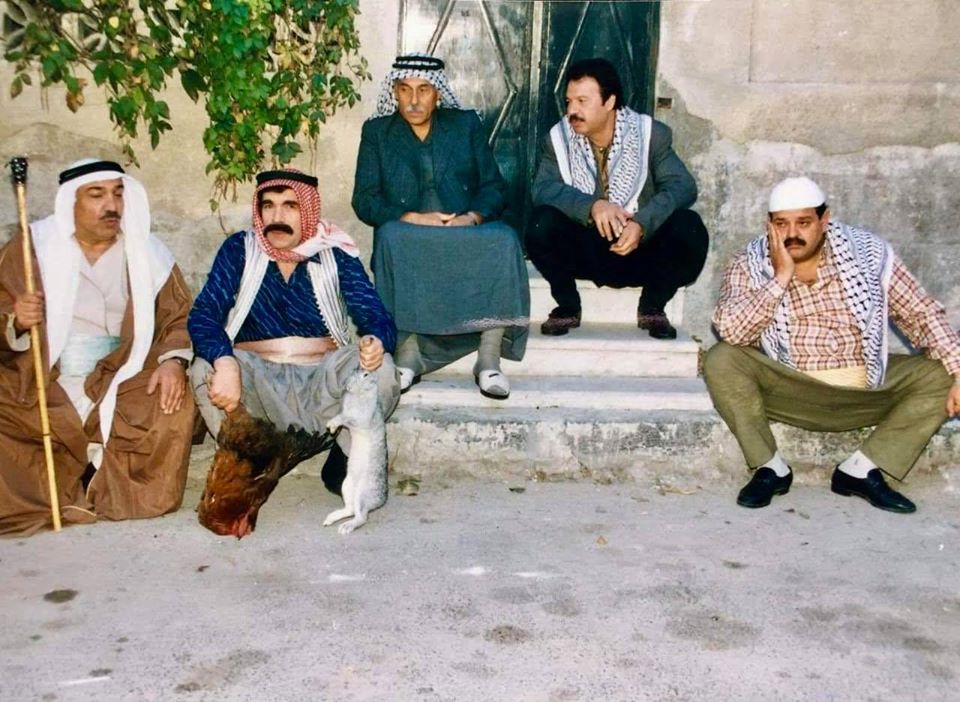 التاريخ السوري المعاصر - الفنان ياسر العظمة وآخرون في مسلسل مرايا 99