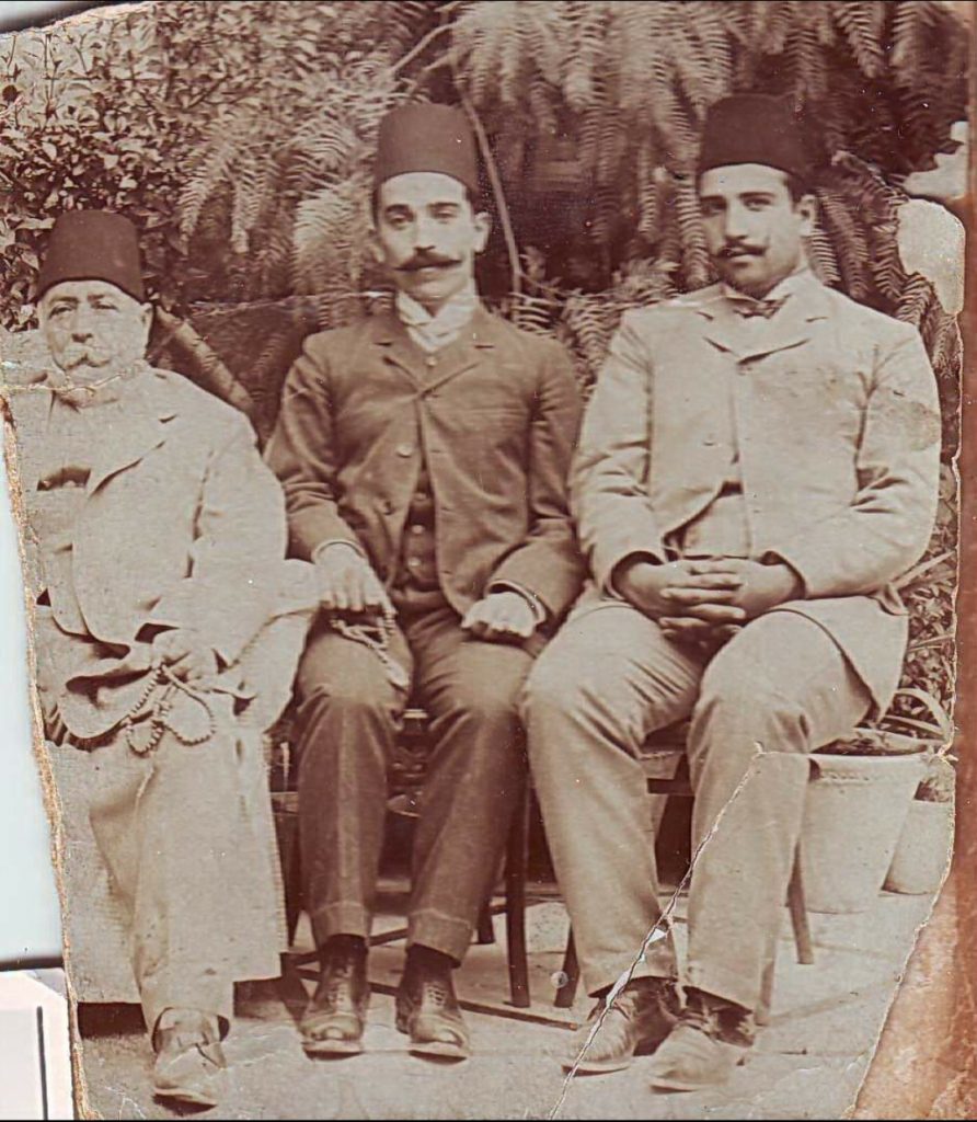 التاريخ السوري المعاصر - عطا باشا البكري وأولاده نسيب وفوزي