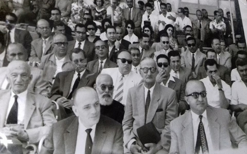 اللاذقية 1961-  افتتاح مسبح وفندق الشاطىء الأزرق  