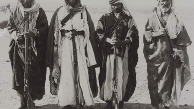 رجال قبليون من رأس العين عام 1911