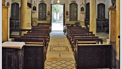 دمشق 1982 - كنيسة القديس حنانيا