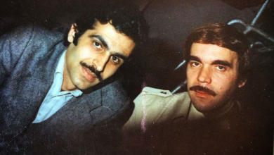 التاريخ السوري المعاصر - الفنان ياسر العظمة مع المخرج هشام شربتجي عام 1980