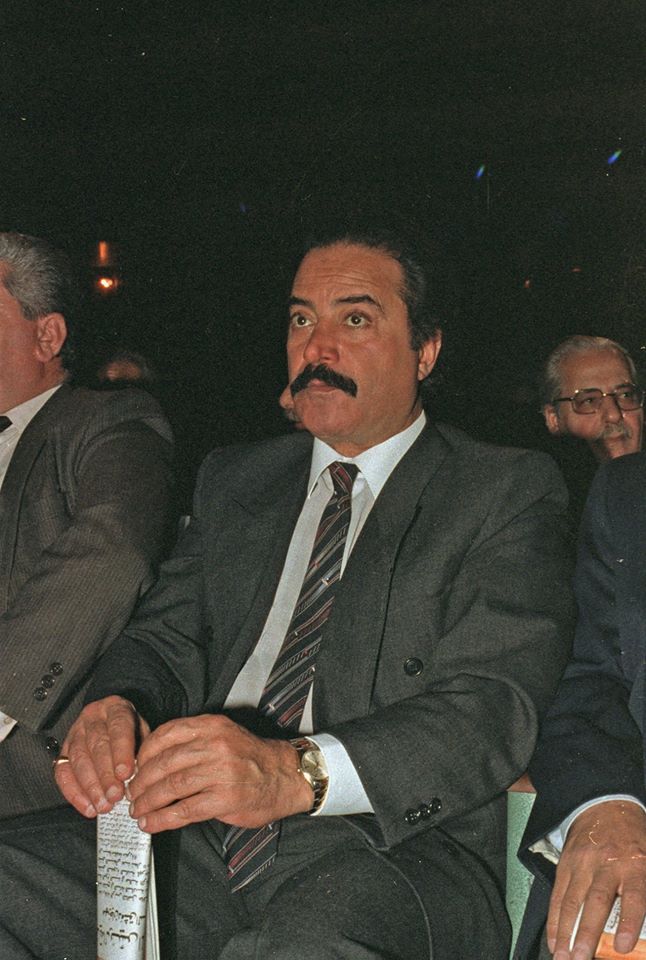 التاريخ السوري المعاصر - دمشق 1989 - يوسف شعبان في افتتاح مهرجان دمشق السينمائي السادس