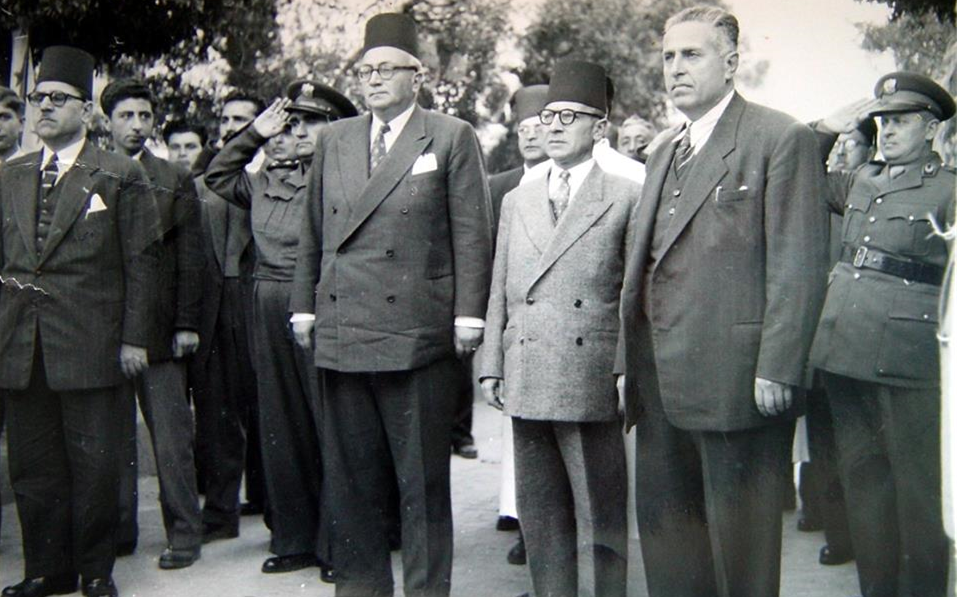 زيارة خالد العظم رئيس الحكومة إلى اللاذقية في شباط 1950