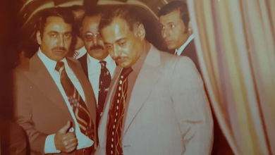 أحمد عنتر مدير شركة الطيران عام 1974