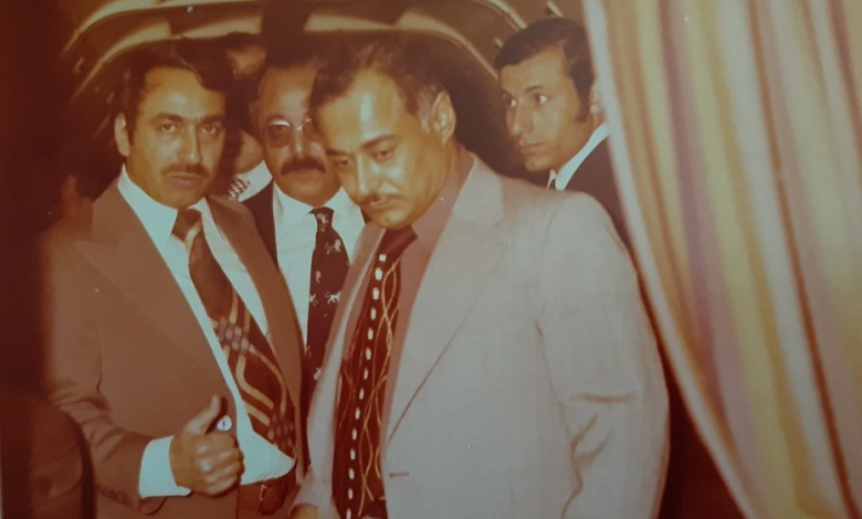 أحمد عنتر مدير شركة الطيران عام 1974