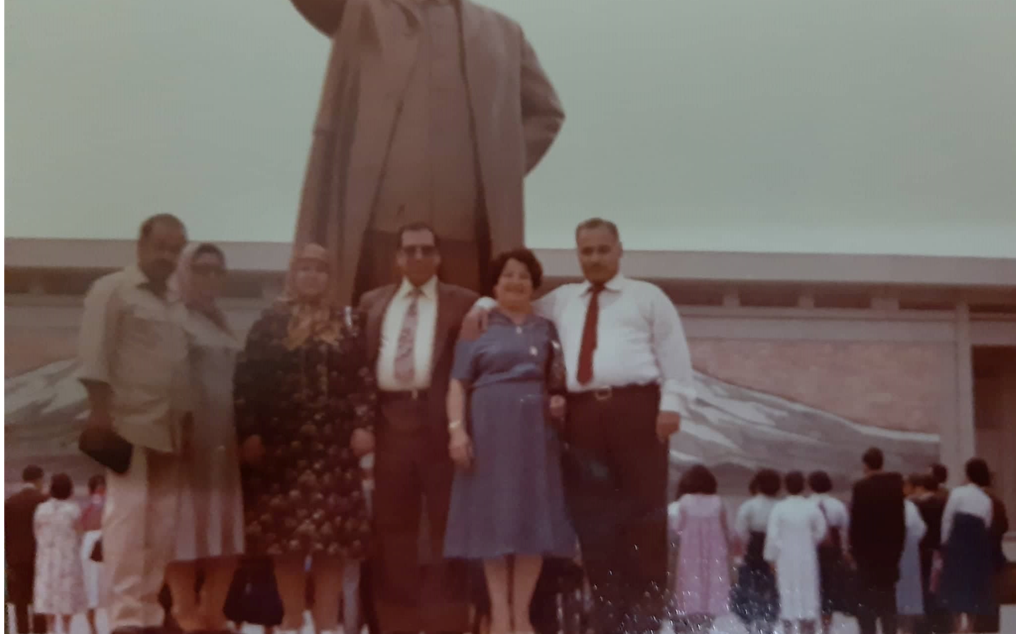 أحمد عنتر مدير عام الطيران المدني في كوريا الشمالية - أيلول 1981