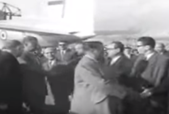 فيديو - جمال عبد الناصر بدمشق في احتفال الوحدة الأول 1959