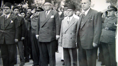 زيارة خالد العظم رئيس الحكومة إلى اللاذقية في شباط 1950