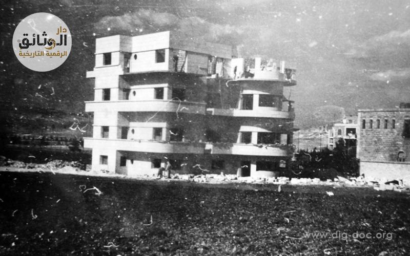 التاريخ السوري المعاصر - حلب 1942 - بناء الحاج نوح حمامي