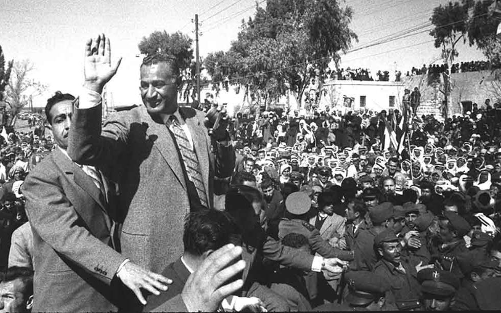 جمال عبد الناصر في السويداء بمناسبة العيد الثانى للوحدة عام 1960م (1)