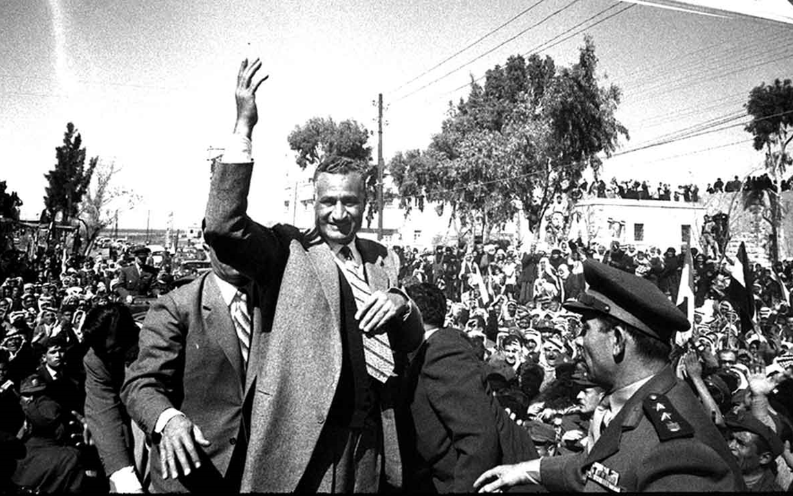 جمال عبد الناصر في السويداء بمناسبة العيد الثانى للوحدة عام 1960م (2)