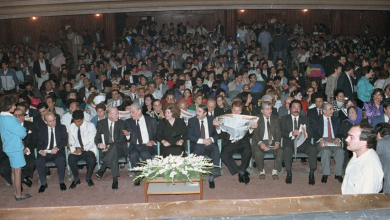 دمشق 1989 - افتتاح مهرجان دمشق السينمائي السادس